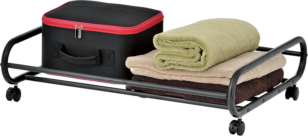 24-Inch Rolling Metal Under-Bed Storage Cart C6039