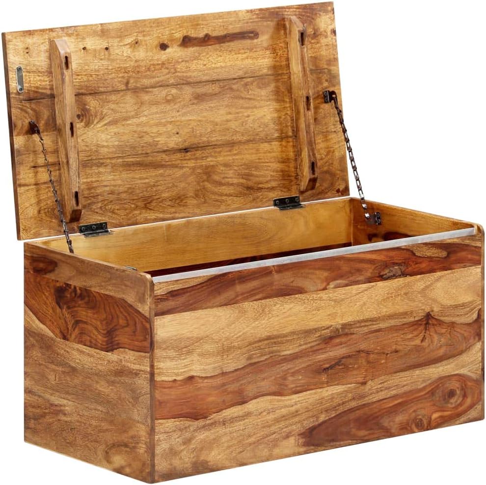 Solid Sheesham Wood Storage Chest Z3114
