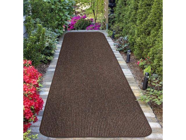 Skid-Resistant Heavy-Duty Carpet Runner - Tuscan Brown - 3' x 20' A2400