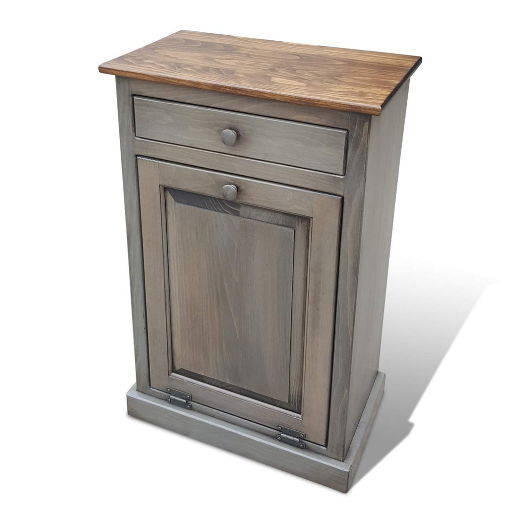 Wooden Pull Out Trash Can Cabinet L31234