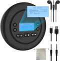 Portable Bluetooth CD Player with Dual Headphone Jack E947