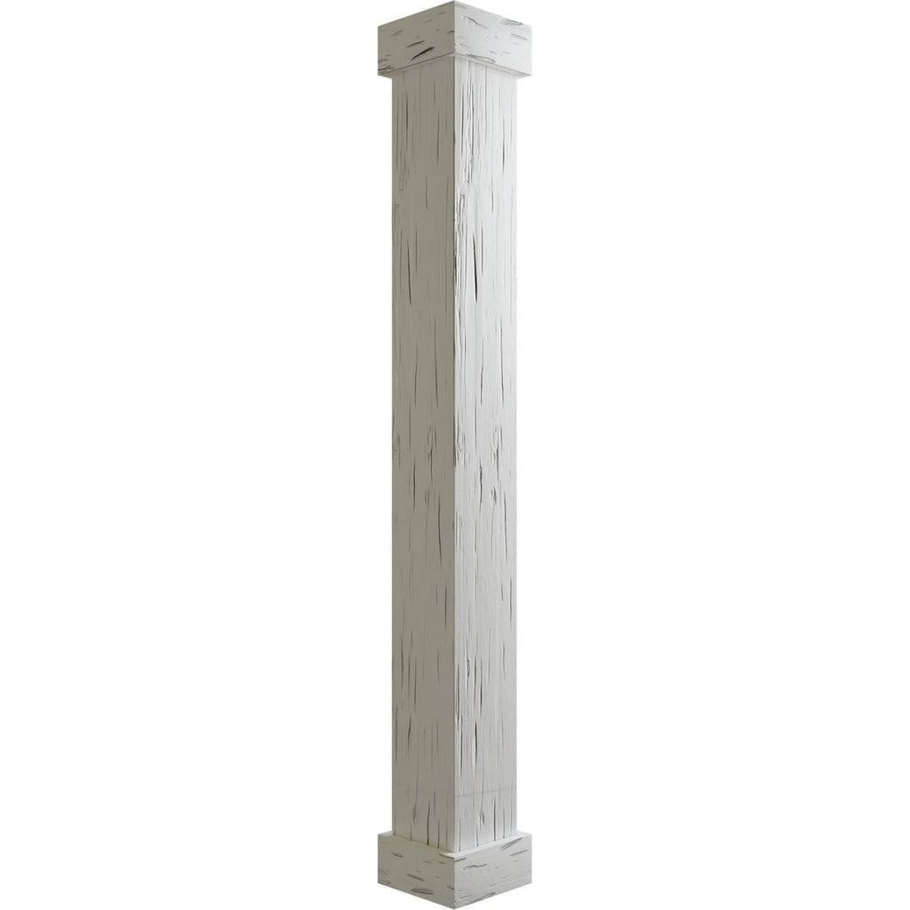 Faux Wood Non-Tapered Square Column Wrap D5070