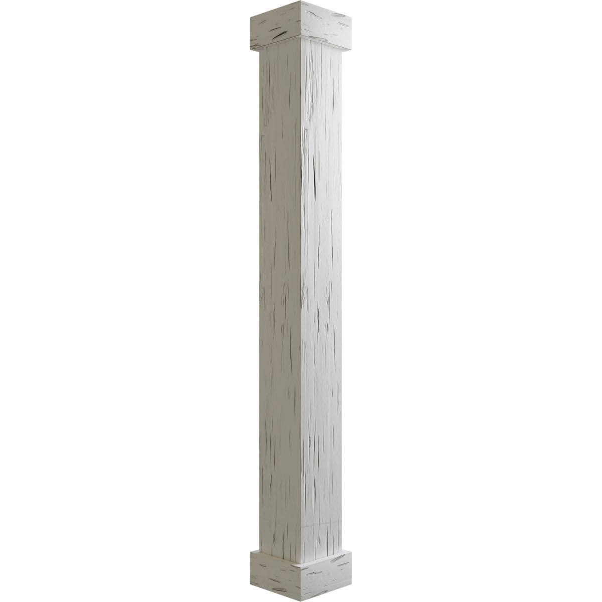 Faux Wood Non-Tapered Square Column Wrap D5070