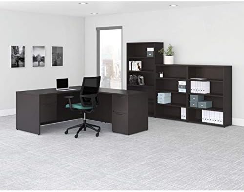 Espresso Laminate Bookcase D8420