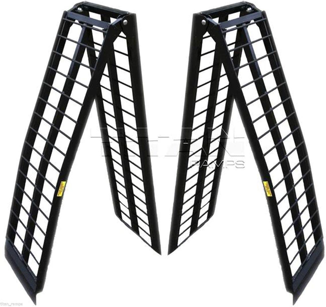 Folding Arch Ramps 10' Pair 1,600 lb. Capacity B877