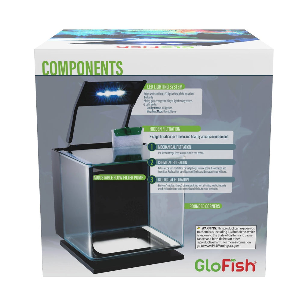Betta Glass Aquarium Kit 3gal S4509