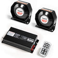 Car Police Siren PA System with 2pcs Metal Speaker F978380