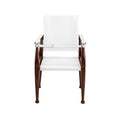 White Campaign Chair M309