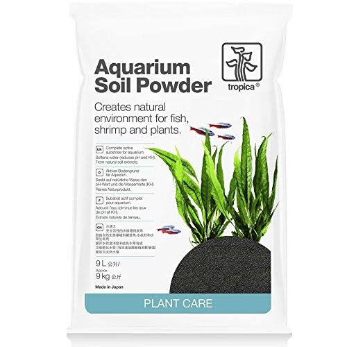 Freshwater Planted Aquarium Soil Powder 9 Liter Bag T39653
