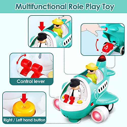 Remote Control Plane Toy with Light Sound X591864