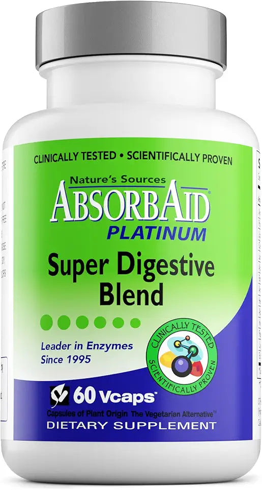 60 vCaps Digestive Enzymes Plus Probiotics F12752