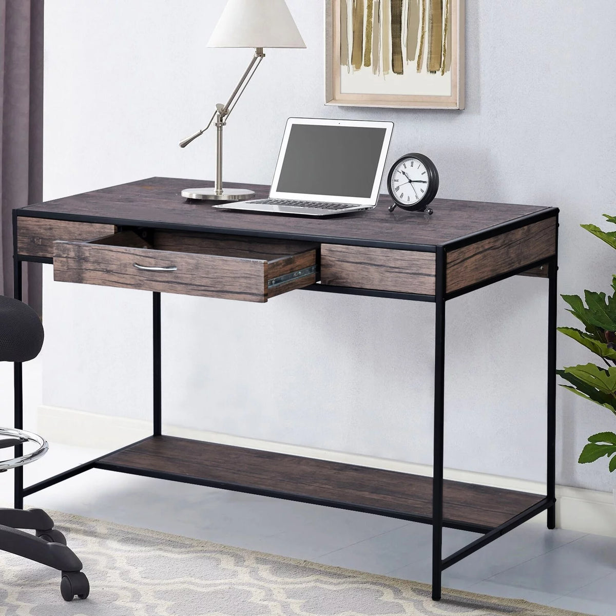 Rustic 1-drawer Computer Writing Desk Z277001