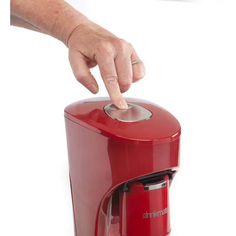 Sparkling Water Soda Maker Machine with 3 60L CO2 Cartridge, 1L and 0.5L Bottles S58411