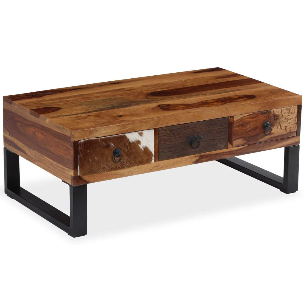 Solid Sheesham Wood Coffee Table F271