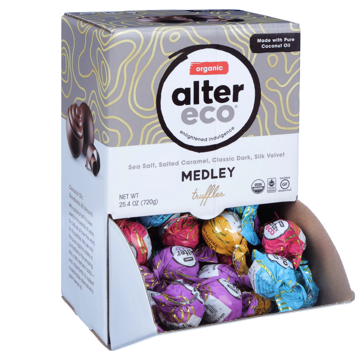 Organic Chocolate 60 Ct J700