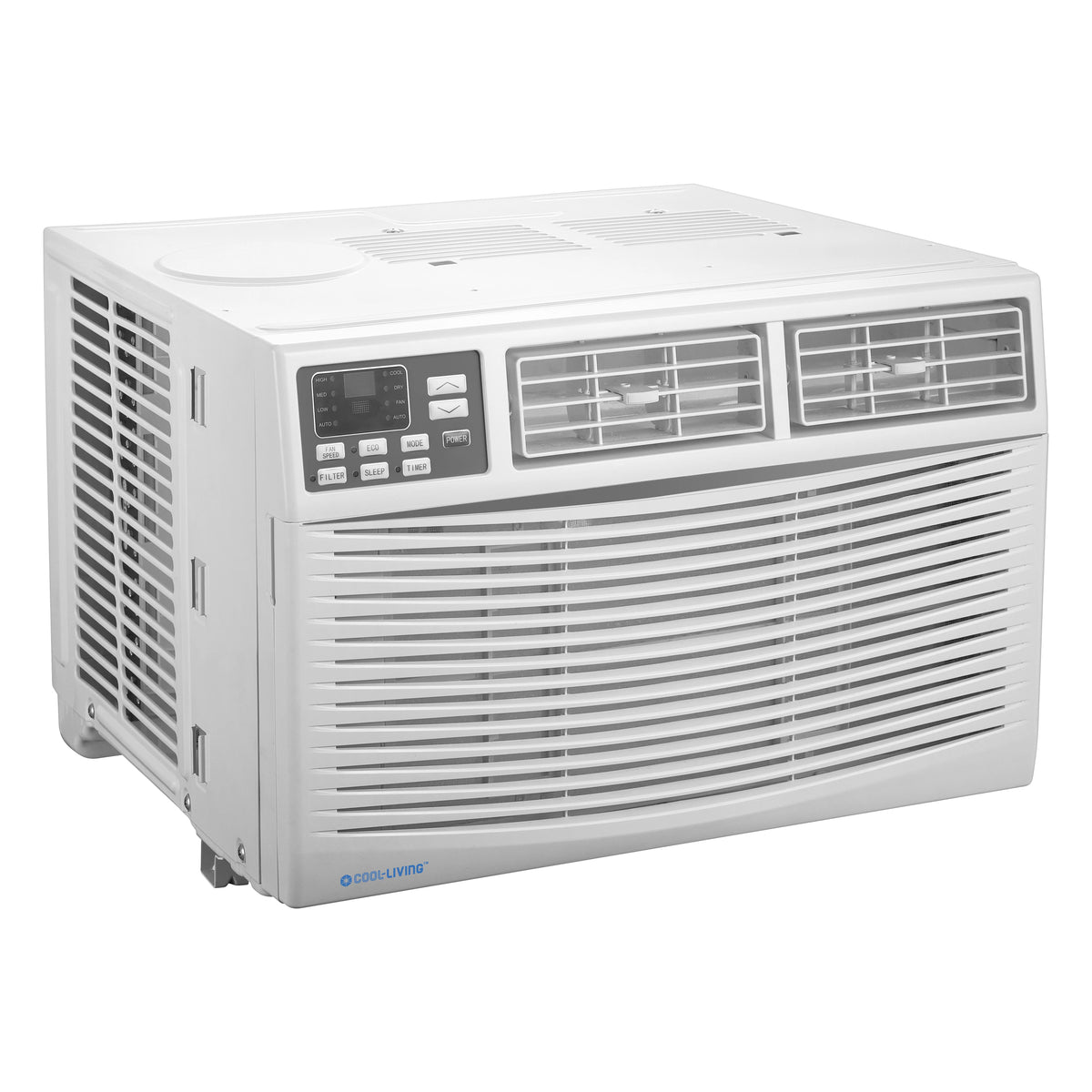 10,000-BTU 115-Volt White Window Air Conditioner with LCD Display and Remote C4074