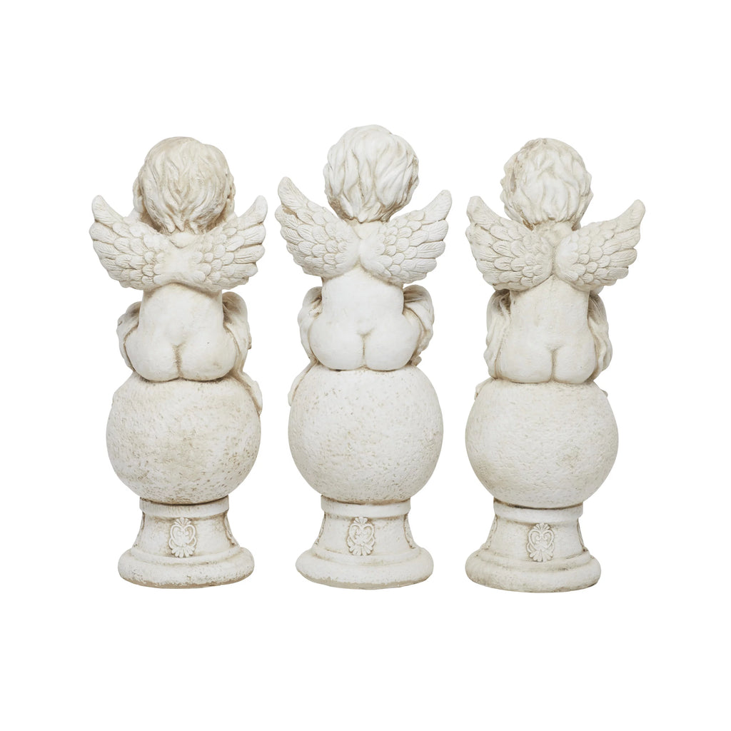 29" Indoor Outdoor Angel Garden Sculpture 3 Pack U21444