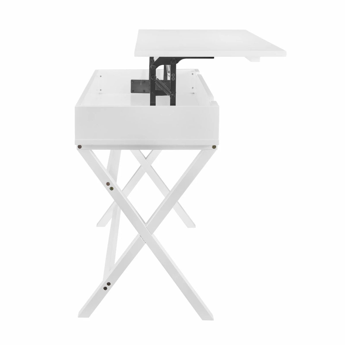 White Lift Top Writing Desk Q365466