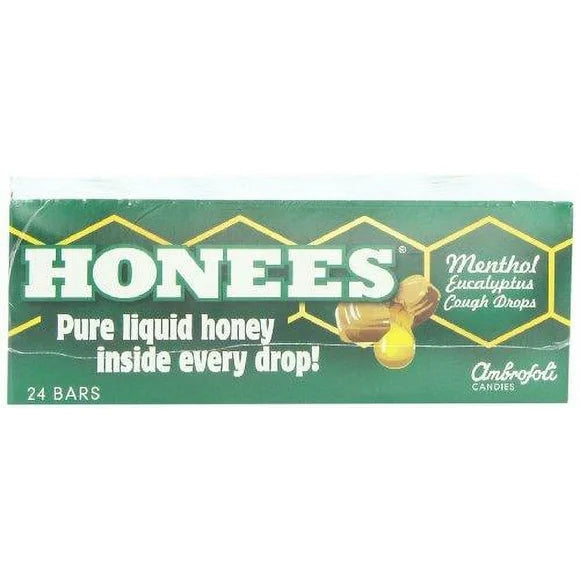Menthol Eucalyptus Cough Drops 24 Count Q420