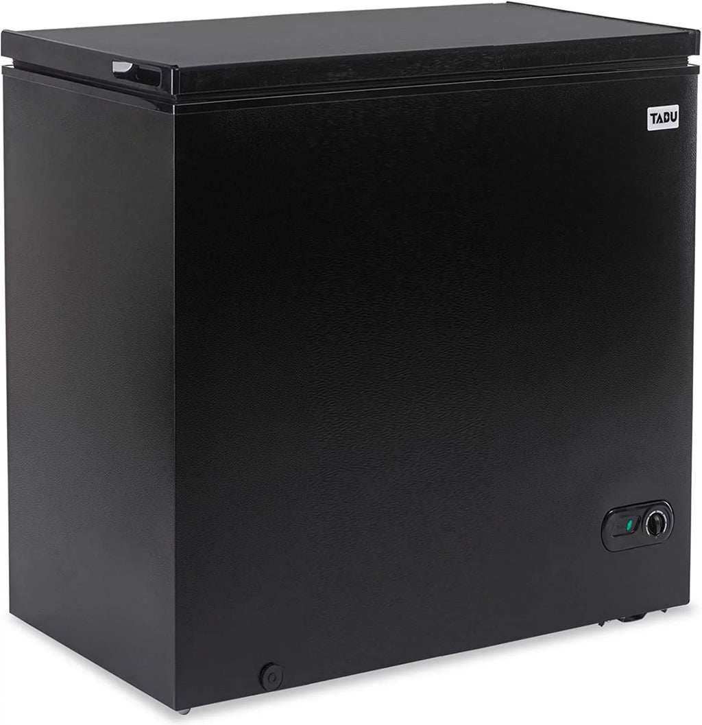 10.0 Cu Ft Black Chest Freezer with Removable Basket X5146
