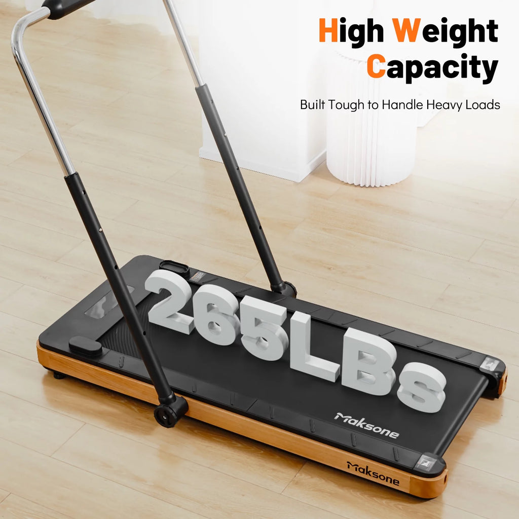 3HP Folding Walking Pad Treadmill with Adjustable Handlebar G746