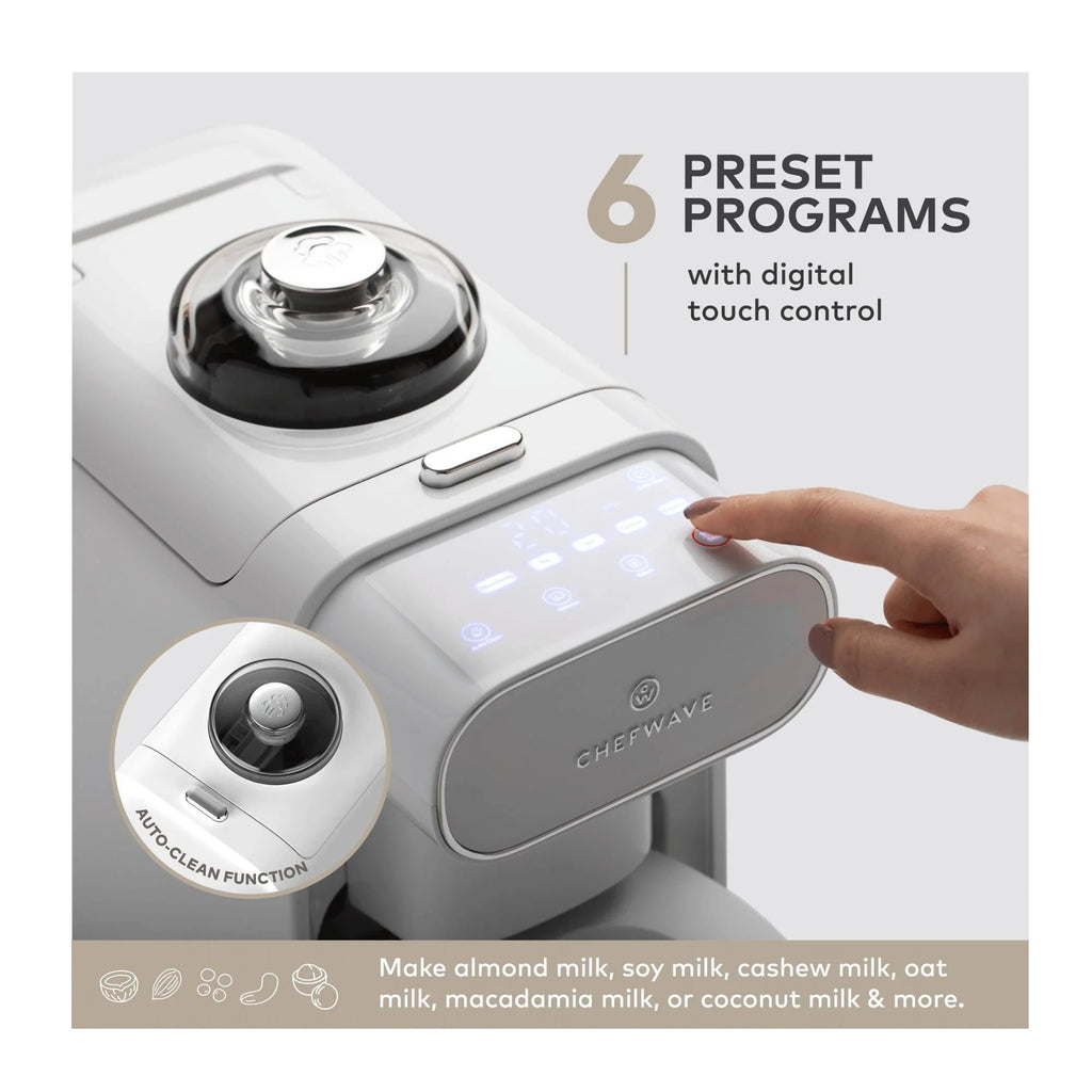 Non-Dairy Milk Maker with Handheld Milk Frother V921