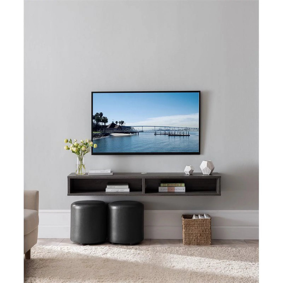 Wall Mounted 60" TV Stand D147