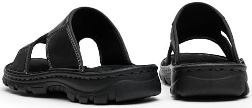 Leather Slip On Sandals L7433