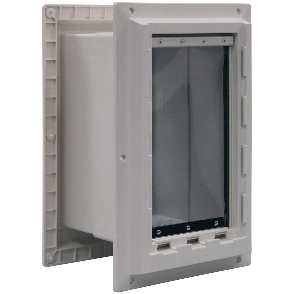 Wall Entry Dual Flap Dog Door J55012