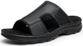 Leather Slip On Sandals L7433