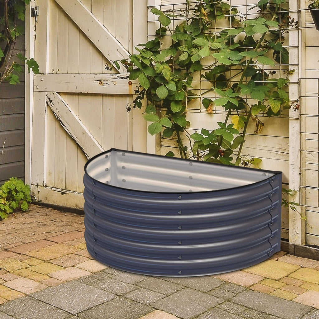 17 Tall Semi-circle Raised Garden Bed R89915