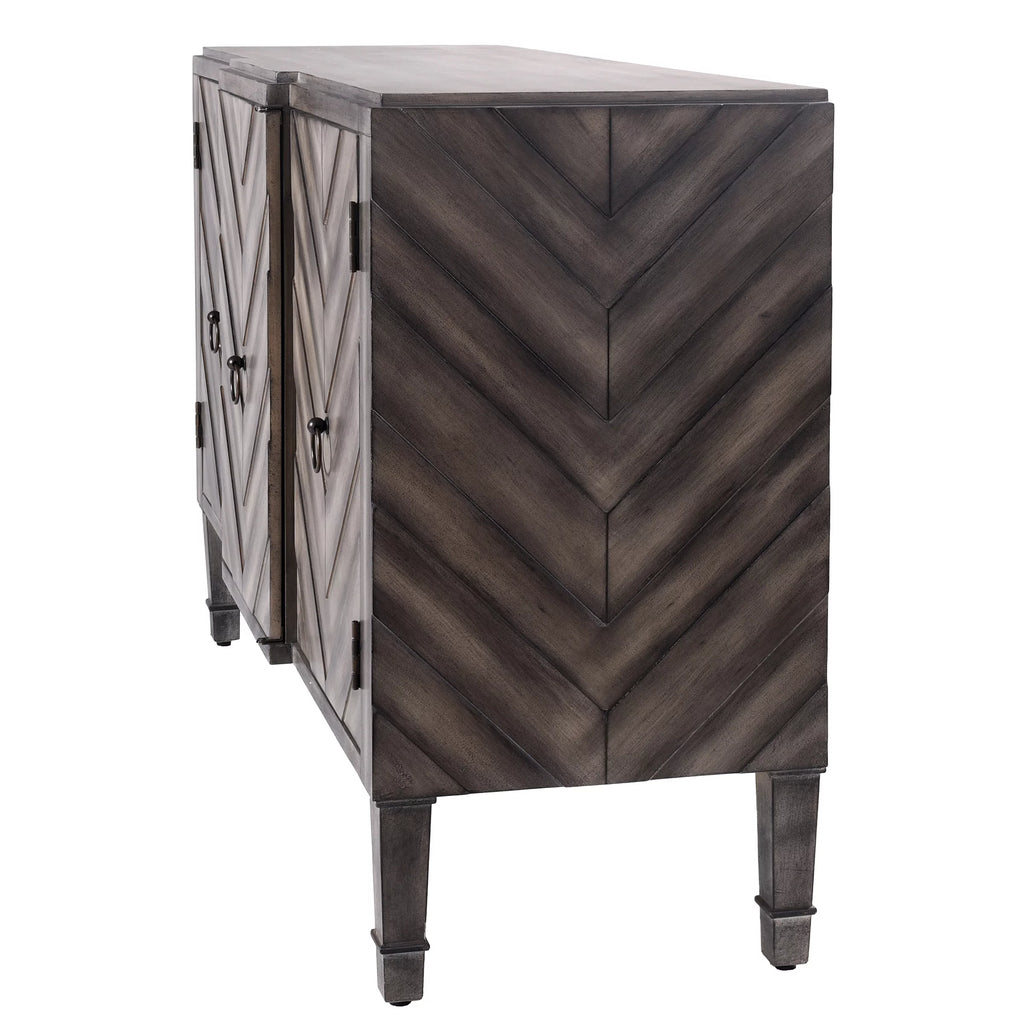 Reclaimed Wood 3-Door Console U14667