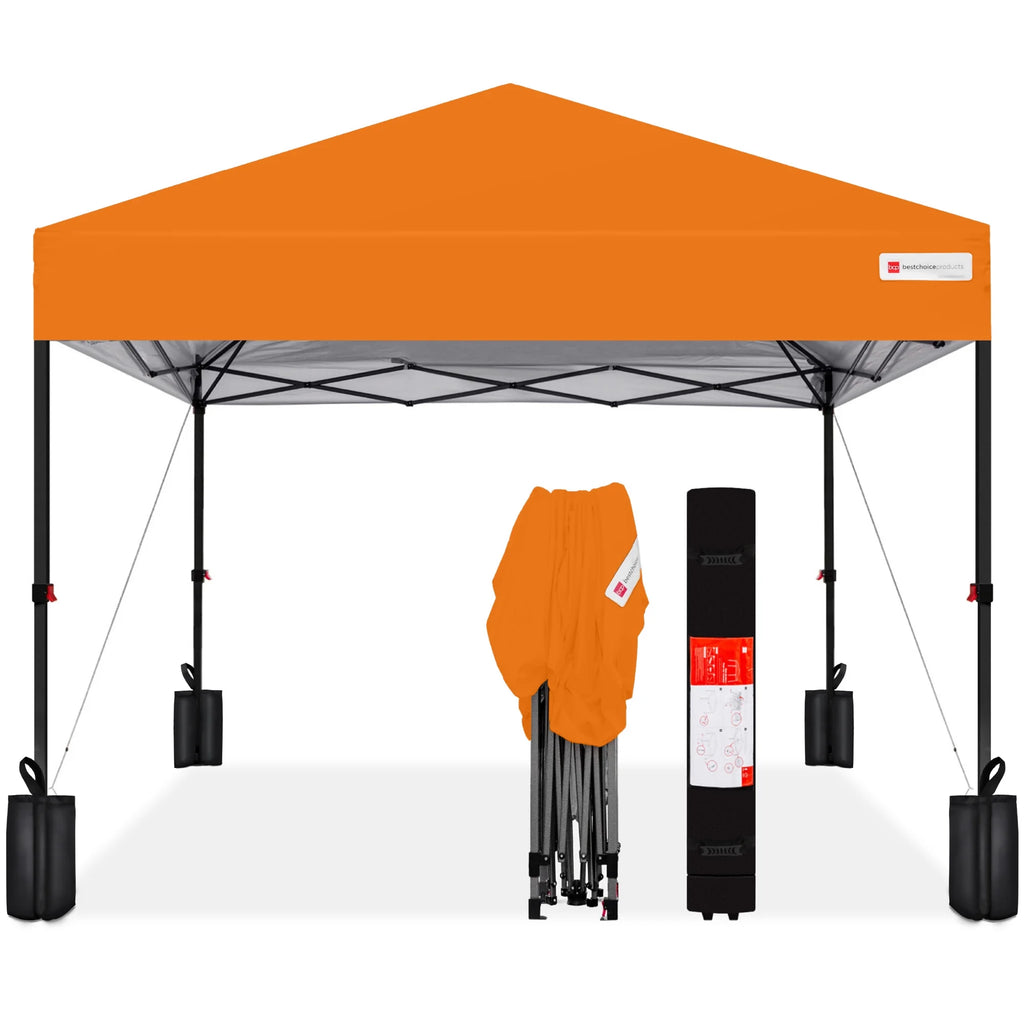 10x10ft Pop Up Canopy with Wheeled Case G59978