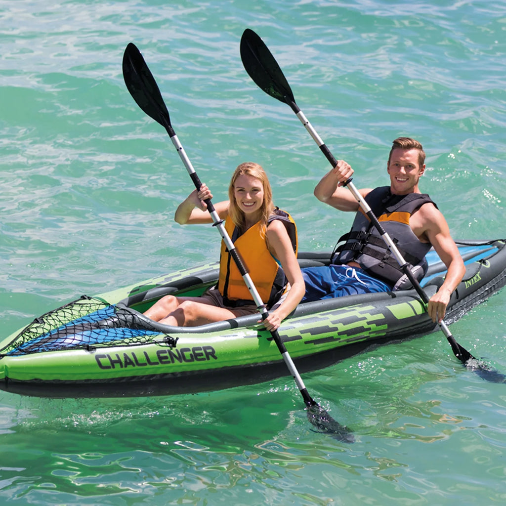 Inflatable Kayak with Oars and Hand Pump F949483
