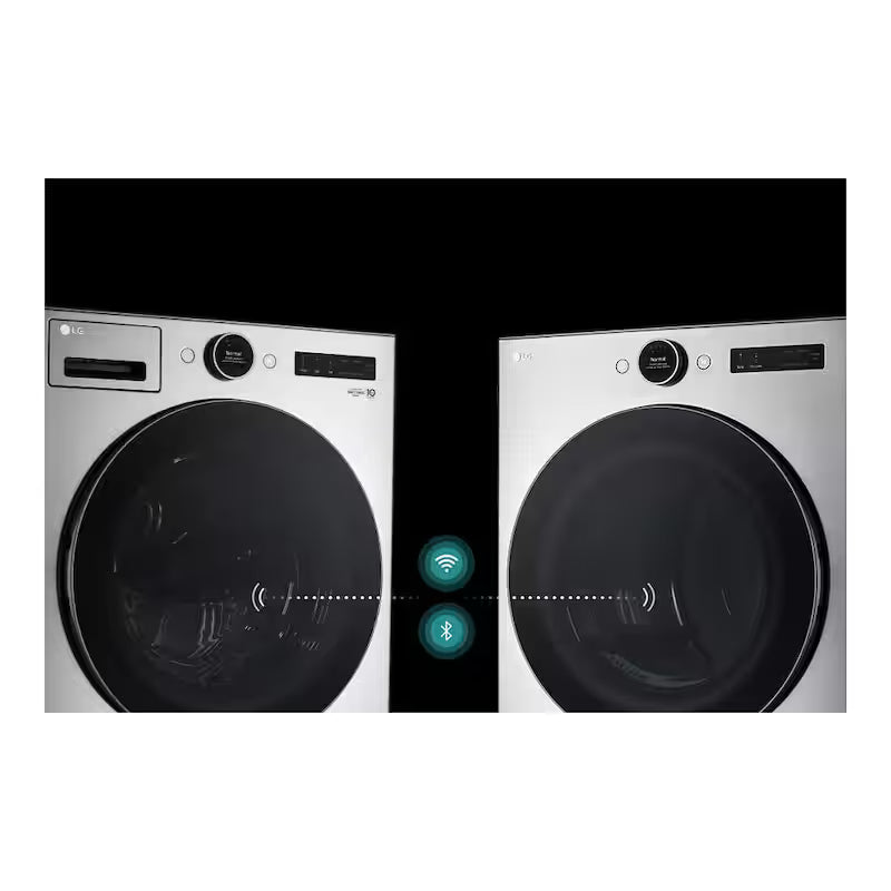 7.4 cu. ft. Vented Stackable Electric Dryer in Graphite Steel L32560