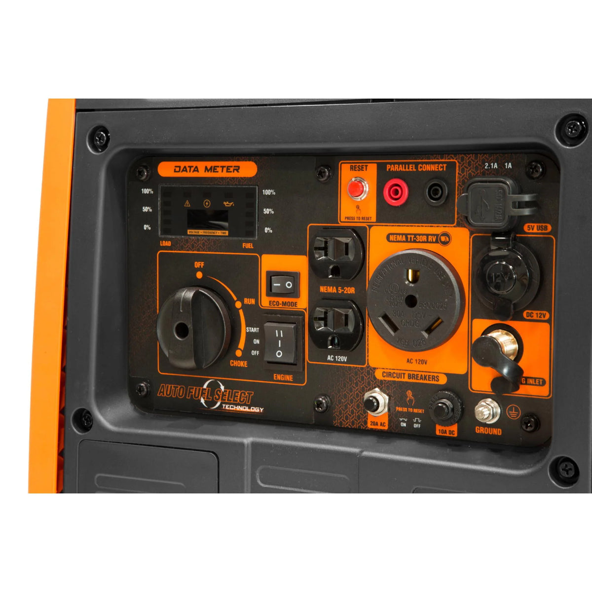 4500-Watt Dual Fuel Portable Inverter Generator K627763