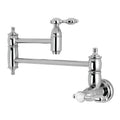 Wall Mounted Pot Filler Faucet in Polished Chrome F915