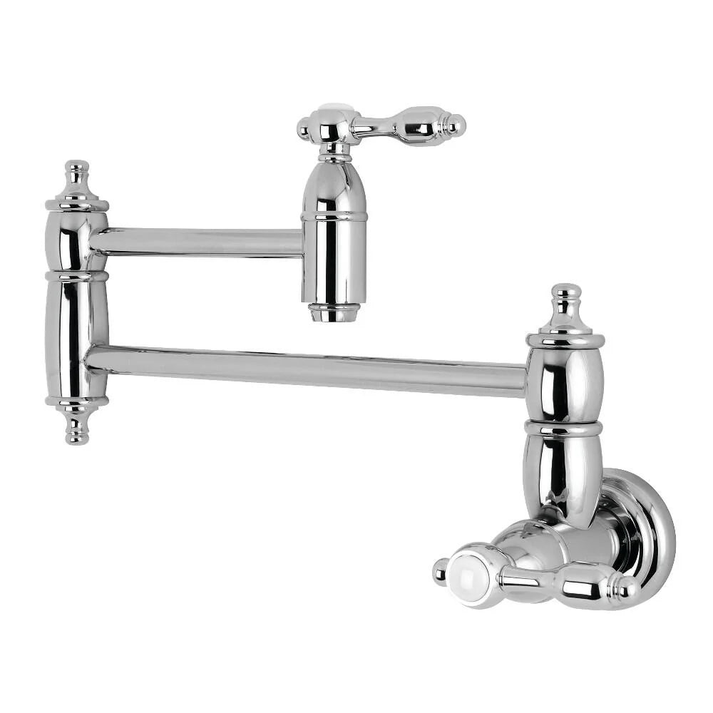 Wall Mounted Pot Filler Faucet in Polished Chrome F915