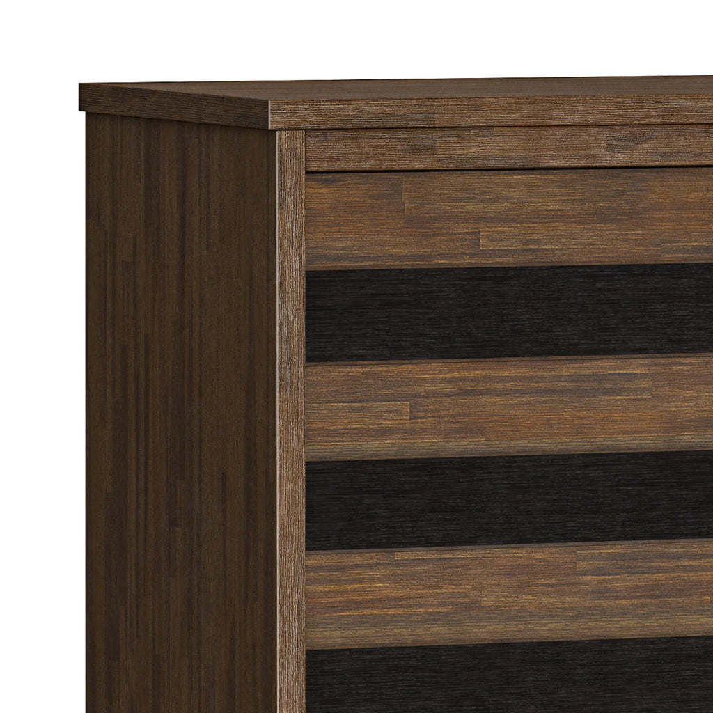 60 inch Solid Acacia Wood Sideboard with Wine Storage H6331