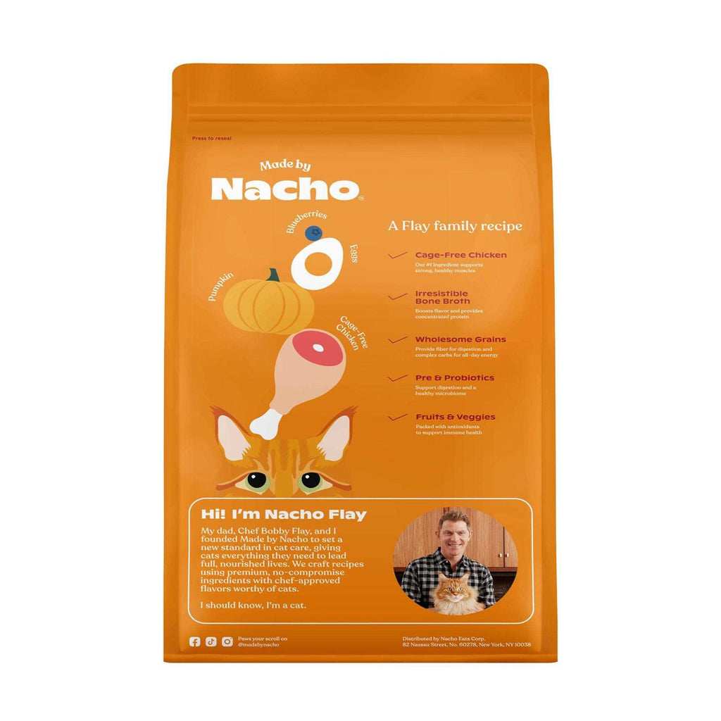 Cage-Free Chicken & Pumpkin Recipe Dry Cat Food Z722894