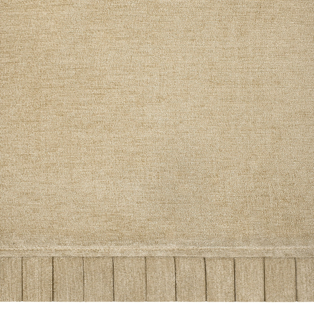 Tan Pleated Window Curtain Panels 52" X 84" P3921