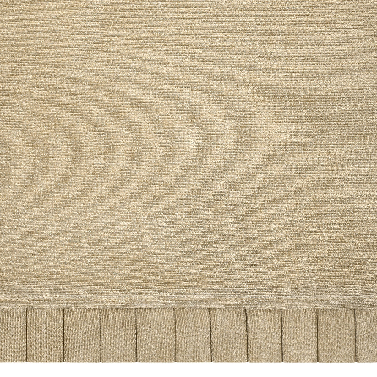 Tan Pleated Window Curtain Panels 52" X 84" P3921