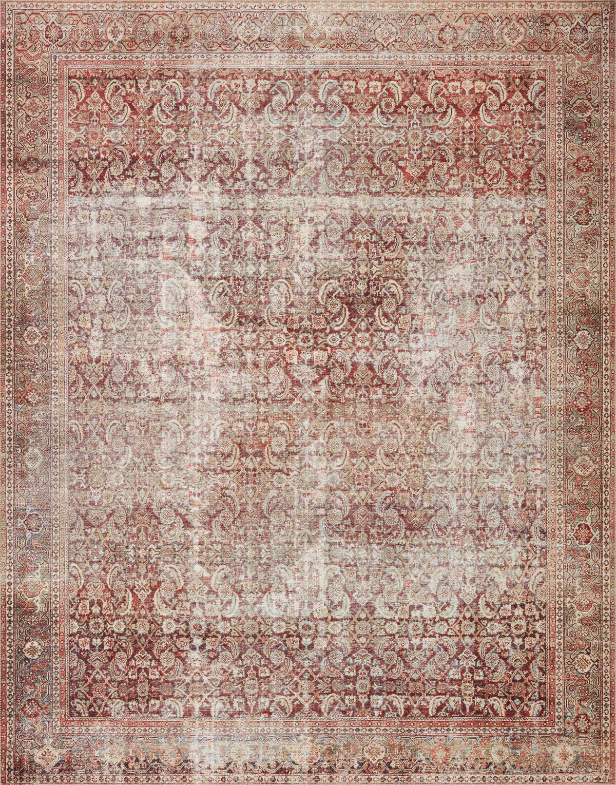 Cinnamon Sage Rug 2'6 x 12'0 N6686