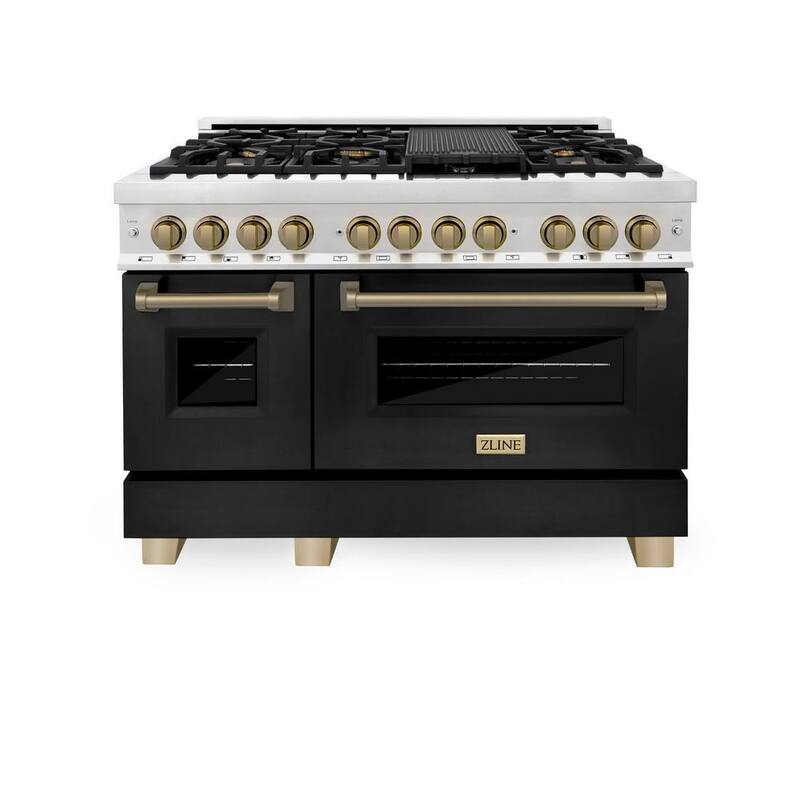 48 in. 7-Burner Double Oven Dual Fuel Range B188470