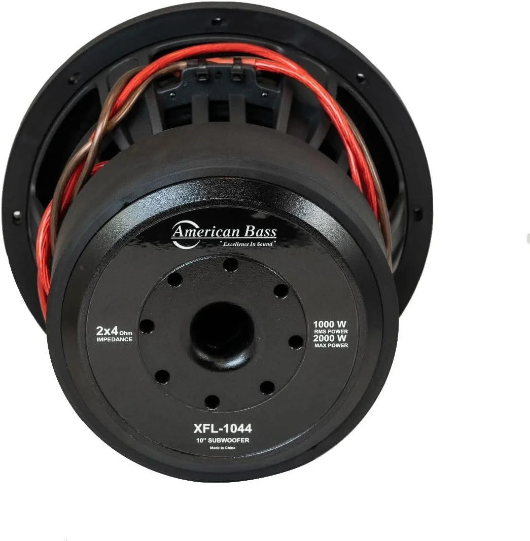 10 Inch Dual 4 Ohm Subwoofer H408