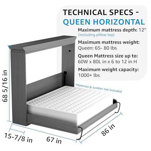 Queen Size Murphy Bed Kit U9361