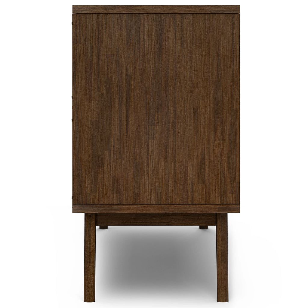 60 inch Solid Acacia Wood Sideboard with Wine Storage H6331