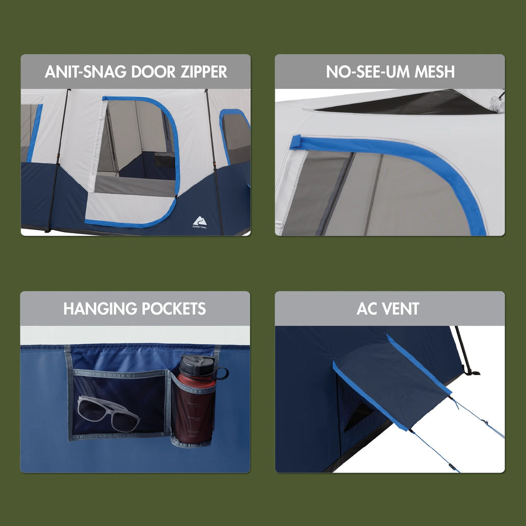 13' x 9' 8-Person Cabin Tent L169