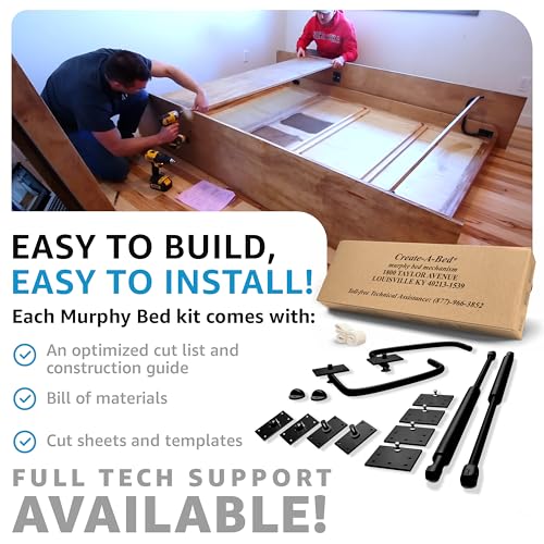 Queen Size Murphy Bed Kit U9361