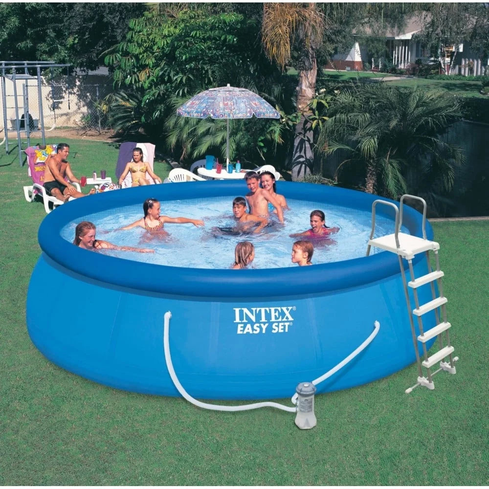 15' x 48' Round Inflatable Above-Ground Pool K303828